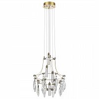 ODEON LIGHT EXCLUSIVE 7000/35L CLASSIC ODL_EX25 069 Подвесной светильник металл/хрусталь/нерж сталь IP20 LED 35W 4000K 220-240V FLAMENCO