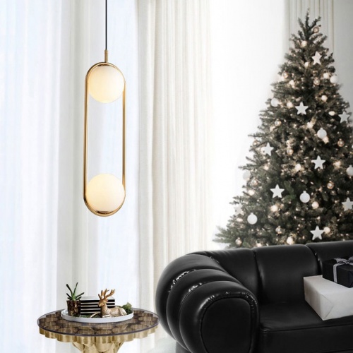 Подвесной светильник HOOP DUO Chrome фото 6 Подвесной светильник HOOP DUO Chrome фото 6