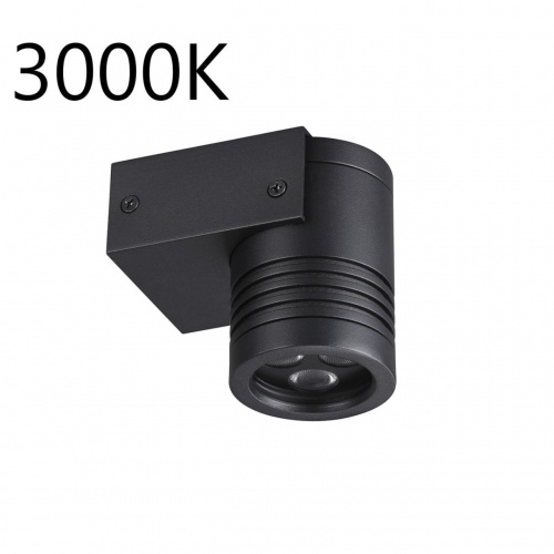 ODEON LIGHT 6648/6WL3 NATURE ODL25 687 черный/металл Фасадный светильник IP67 LED CREE 6W 3000K 30° AC85-265V STIMA