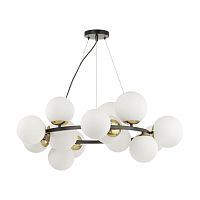 LUMION 6508/14 MODERNI LN26 170 чёрный, белый, бронза Люстра E14 14*40W 220V MELONA