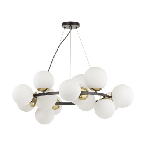 LUMION 6508/14 MODERNI LN26 170 чёрный, белый, бронза Люстра E14 14*40W 220V MELONA