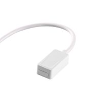 NOVOTECH 135222 SHINO NT23 180 белый Токопровод (подвод питания) для низковольт. шинопровода встраиваемого в ГКЛ и натяж. потолок IP20 48V SMAL