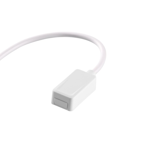 NOVOTECH 135222 SHINO NT23 180 белый Токопровод (подвод питания) для низковольт. шинопровода встраиваемого в ГКЛ и натяж. потолок IP20 48V SMAL