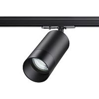 NOVOTECH 370861 PORT NT22 248 черный Светильник трековый однофазный двухжильный IP20 GU10 9W 220V SLIM