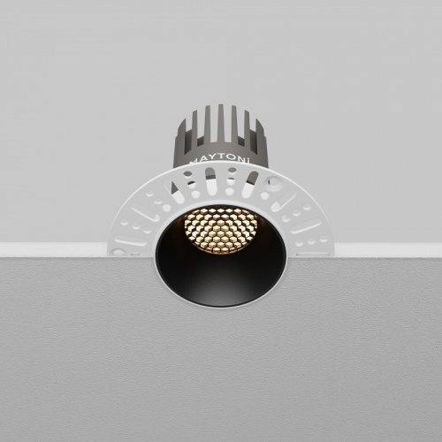 Встраиваемый светильник Maytoni Technical DL119-10W-3K-TRS-B фото 6 Встраиваемый светильник Maytoni Technical DL119-10W-3K-TRS-B фото 6