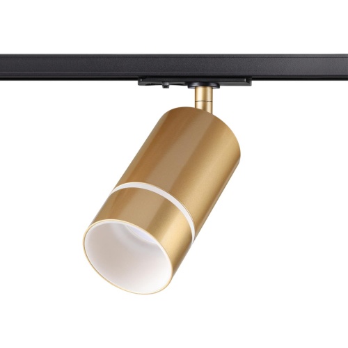 NOVOTECH 370780 PORT NT21 288 золото Светильник трековый однофазный трехжильный IP20 GU10 9W 235V ELINA
