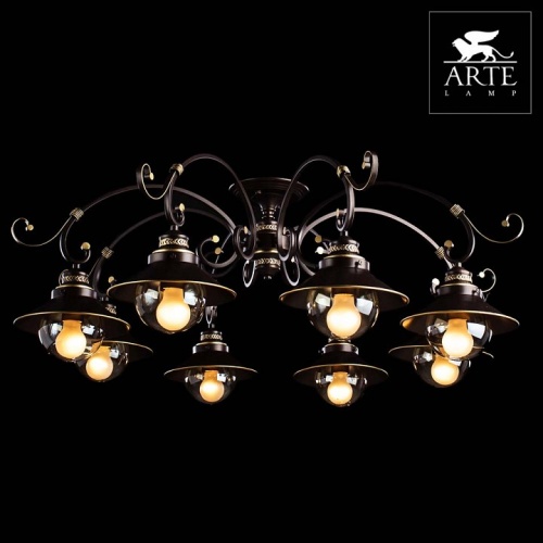Потолочная люстра Arte Lamp GRAZIOSO A4577PL-8CK фото 3 Потолочная люстра Arte Lamp GRAZIOSO A4577PL-8CK фото 3