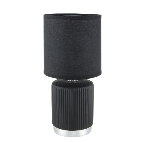 LUMION 8179/1T COUNTY LN26 500 черный, керамика/текстиль Настольная лампа E14 1*40W 220V KAISA