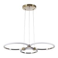 LUMION 5297/80L LEDIO LN23 000 золотой Светильник подвесной LED диммир. с ДУ 80W 3000-6000К 220V NOVA