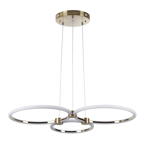 LUMION 5297/80L LEDIO LN23 000 золотой Светильник подвесной LED диммир. с ДУ 80W 3000-6000К 220V NOVA