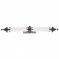 ODEON LIGHT EXCLUSIVE 5404/28WL L-VISION ODL_EX25 027 бронзов.брашированн./черный/стекло/керамика Настенный светильник LED 28W 3000K ULA
