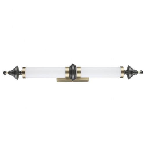 ODEON LIGHT EXCLUSIVE 5404/28WL L-VISION ODL_EX25 027 бронзов.брашированн./черный/стекло/керамика Настенный светильник LED 28W 3000K ULA