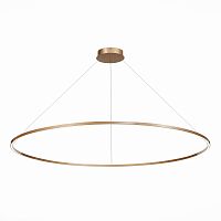 ST605.243.72 Светильник подвесной ST-Luce Золотистый/Белый LED 1*72W 4000K