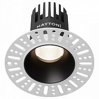 Встраиваемый светильник Maytoni Technical Dip DL119-10W-4K-TRS-B