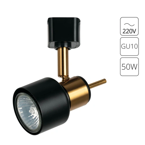 Трековый светильник Arte Lamp ALMACH A1906PL-1BK Трековый светильник Arte Lamp ALMACH A1906PL-1BK