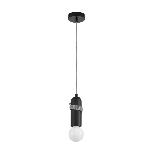 LUMION 8364/1A ECO LN26 330 черный, металл/бетон Подвес E27 LED 10W 220V TESLA