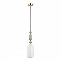 ODEON LIGHT EXCLUSIVE 4861/1A CLASSIC ODL_EX21 131 золото/разноцветн./керамика/стекло Подвес E14 1*40W CANDY