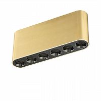 ODEON LIGHT 7093/15CL HIGHTECH ODL25 335 Потолочный светильник бронзовый/металл/акрил IP20 LED 9W 690Лм 3000K 220V SMALL