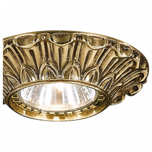 Встраиваемый светильник Reccagni Angelo 1077 SPOT 1077 ORO фото 3