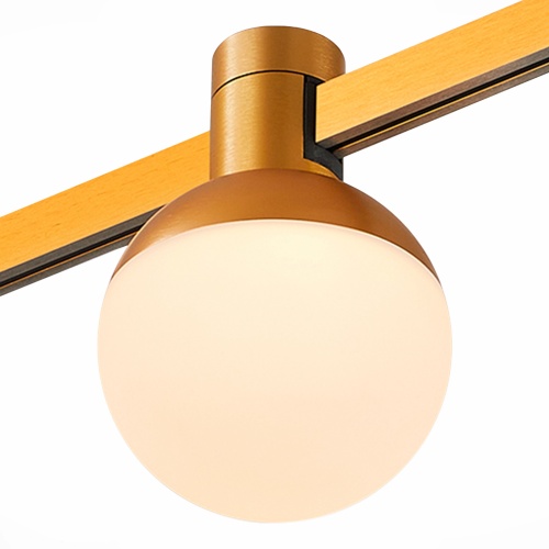 ST815.206.05 Магнитный трековый светильник FARM Золотистый LED 1*5W 3000K 89Lm Ra90 120 IP20 D75xH109 24V ST815.206.05 Магнитный трековый светильник FARM Золотистый LED 1*5W 3000K 89Lm Ra90 120 IP20 D75xH109 24V