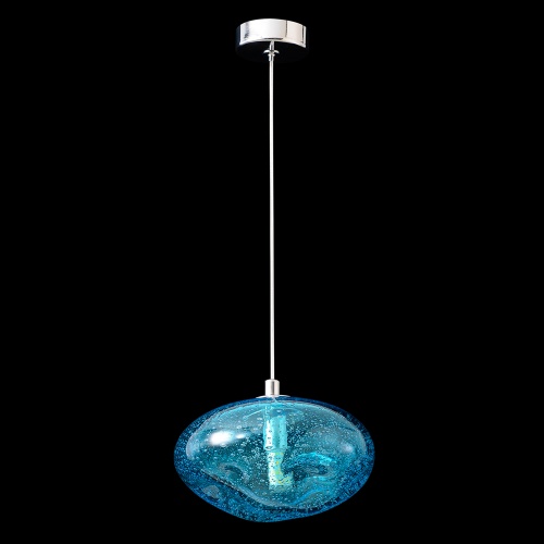 Светильник подвесной Crystal Lux FORMLESS SP1 BLUE фото 5