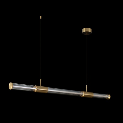 Светильник подвесной Crystal Lux LINEUP SP24W LED BRASS фото 3