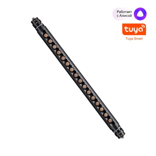 NOVOTECH 359366 KONST NT24 040 черный Светильник диммир. со сменой цв. температ. (управл. - пульт ДУ или прилож. Smart Life) IP20 LED 8W 48V 3000-6000К GLAT