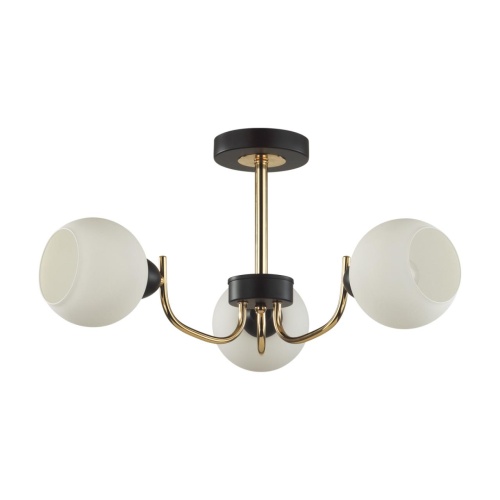 LUMION 5642/3C COMFI LN23 000 чёрный, золотой Люстра потолочная E27 3*60W 220V BLISS