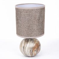 LUMION 8229/1T CLASSI LN26 506 бежевый, керамика/текстиль Настольная лампа E14 1*40W 220V KOHALA