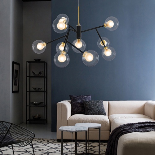 Подвесная люстра PEARL  L5 Grey фото 11
