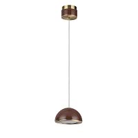 ODEON LIGHT EXCLUSIVE 5453/6LA L-VISION ODL_EX26 011 светлая бронза/коричневый/металл/керамика/акрил Подвес LED 6W 3000K LULU