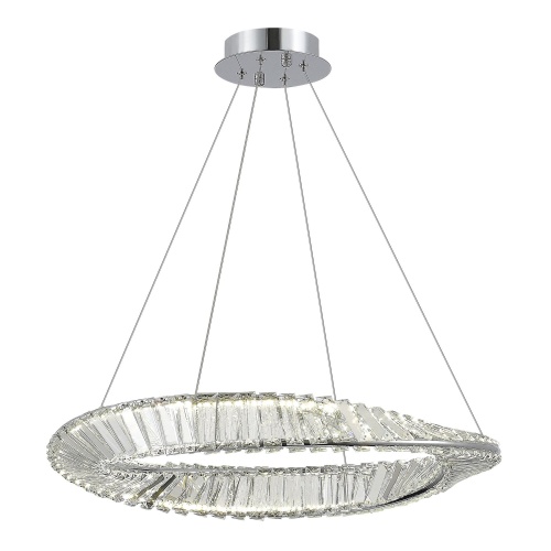 SL6204.101.01 Светильник подвесной ST-Luce Хром/Прозрачный LED 1*32W 4000K SL6204.101.01 Светильник подвесной ST-Luce Хром/Прозрачный LED 1*32W 4000K