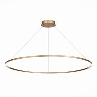 ST605.243.57 Светильник подвесной ST-Luce Золотистый/Белый LED 1*57W 4000K