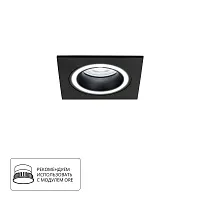 Точечный встраиваемый светильник Arte Lamp IMAI A2465PL-1BK