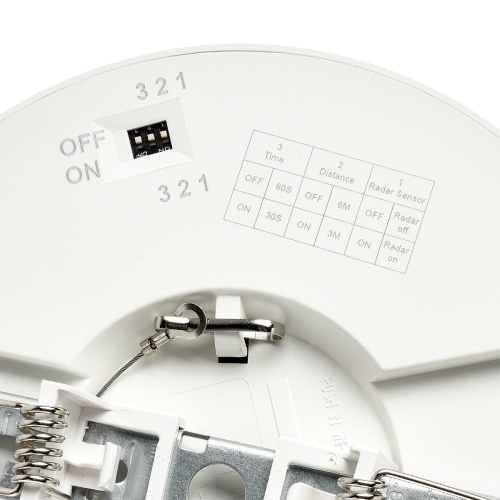 SONEX 7790/12L MITRA LED SN 000 Светильник пластик/белый LED 12Вт 3000/4000/6500К D170 IP44 CCT/датчик движения NEBULA WHITE фото 2