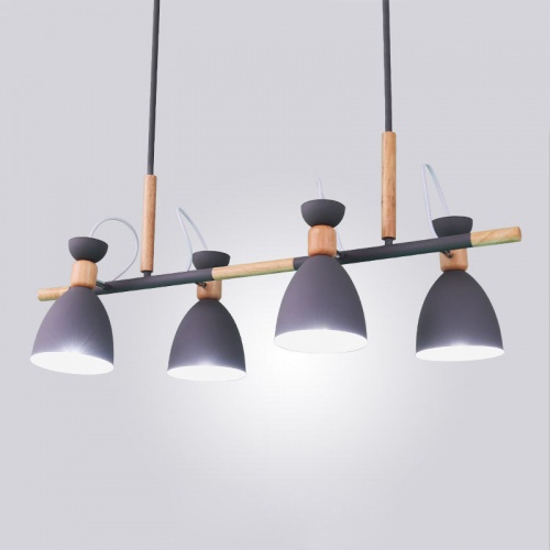 Подвесной реечный светильник TRIF WOOD LONG Green Подвесной реечный светильник TRIF WOOD LONG Green