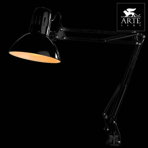 Настольная лампа офисная Arte Lamp Senior A6068LT-1BK фото 3 Настольная лампа офисная Arte Lamp Senior A6068LT-1BK фото 3