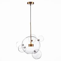 SL1133.213.01 Светильник подвесной ST-Luce Латунь/Прозрачный LED 1*14W 3000K