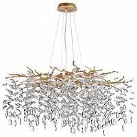 ODEON LIGHT 4969/12 HALL ODL24 613 античн.бронза/алюмин./хрусталь Люстра G9 12*40W DELICA