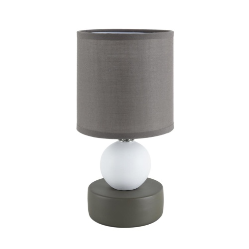 LUMION 8182/1T MODERNI LN26 501 коричневый, керамика/текстиль Настольная лампа E14 1*40W 220V LALANA