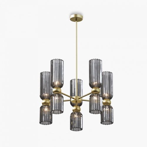 Люстра на штанге Maytoni Antic MOD302PL-10GR фото 2