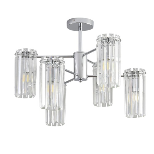 LUMION 8348/6C CLASSI LN26 156 хром/прозрачный, металл/хрусталь Люстра подвесная E14 6*40W 220V FAVLA LUMION 8348/6C CLASSI LN26 156 хром/прозрачный, металл/хрусталь Люстра подвесная E14 6*40W 220V FAVLA