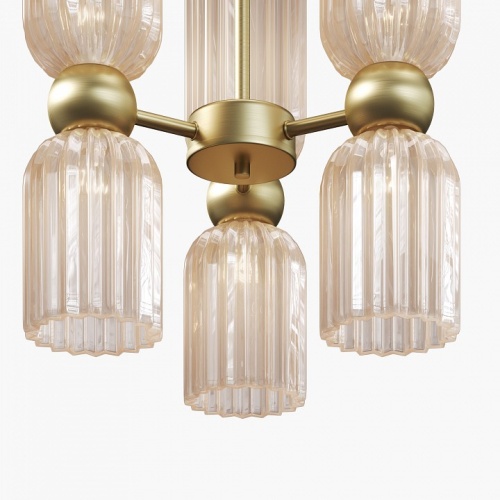 Люстра на штанге Maytoni Antic MOD302PL-06CG фото 4