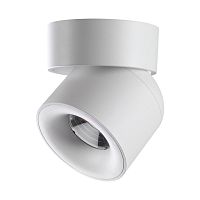 NOVOTECH 358808 OVER NT21 416 белый Светильник накладной светодиодный IP20 LED 10W 850Лм 4000K 220V GESSO