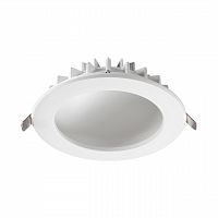 NOVOTECH 358806 SPOT NT21 556 белый Светильник встраиваемый светодиодный IP20 LED 12W 960Лм 3000K 100-240V GESSO