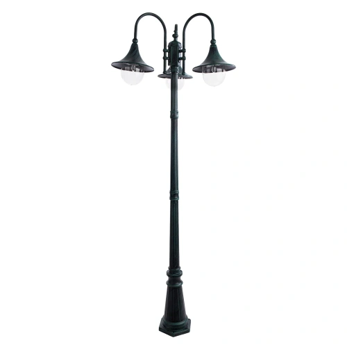 Парковый светильник Arte Lamp MALAGA A1086PA-3BG Парковый светильник Arte Lamp MALAGA A1086PA-3BG