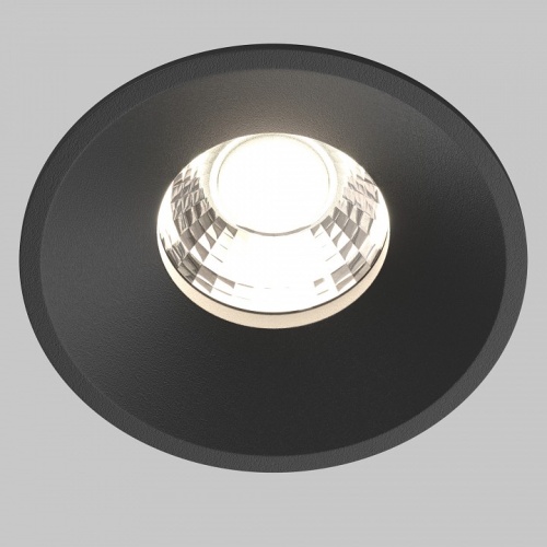 Встраиваемый светильник Maytoni Technical Round DL058-12W4K-B фото 2 Встраиваемый светильник Maytoni Technical Round DL058-12W4K-B фото 2