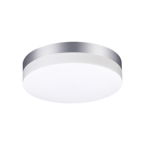 NOVOTECH 358883 STREET NT22 782 серебро Светильник ландшафтный светодиодный IP54 LED 4000К 18W 220V OPAL