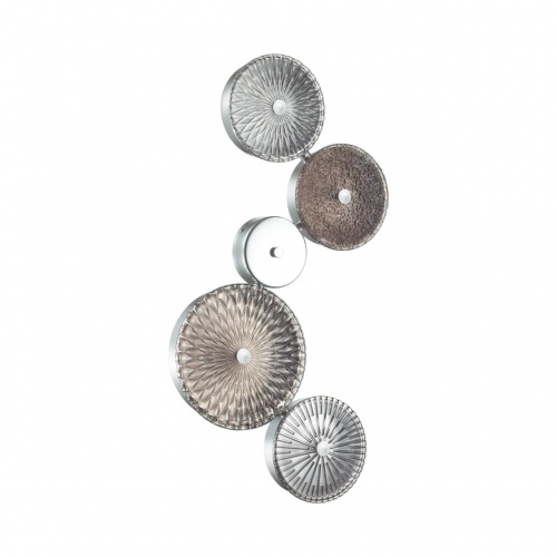 ODEON LIGHT EXCLUSIVE 5416/26WL L-VISION ODL_EX23 145 хром/разноцветный металл/стекло Бра LED 26W 4000K CARAMELLA