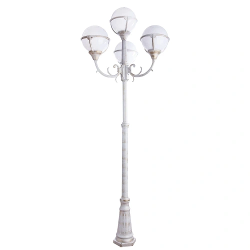 Парковый светильник Arte Lamp MONACO A1497PA-4WG Парковый светильник Arte Lamp MONACO A1497PA-4WG